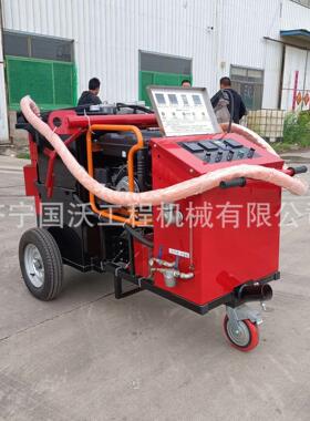 小型路面修补沥青机 马路裂缝填补机出售 200升沥青灌缝胶图片