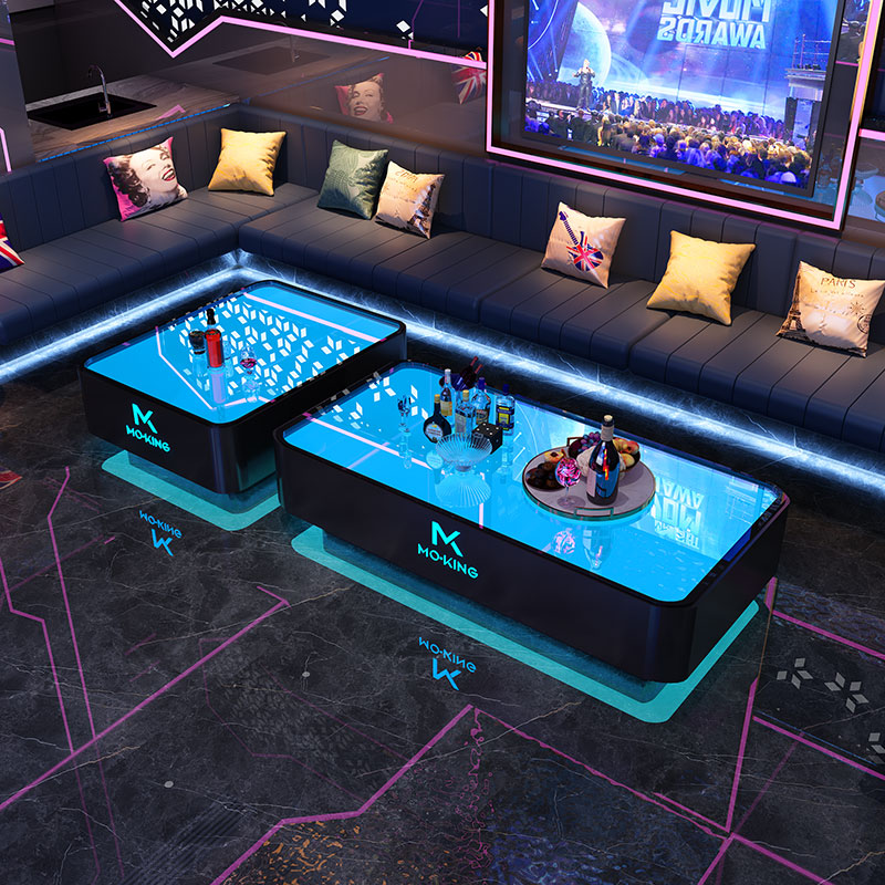 KTV酒吧发光茶几卡座包厢
