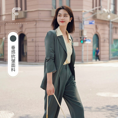 ff商场同款仿佛西服2021早秋新品