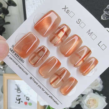 2025新款高级感闪亮冰透短T美甲