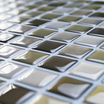 新款直销新色方滴胶墙贴 卫生间瓷砖贴纸防水厨房马赛克墙贴 浴室