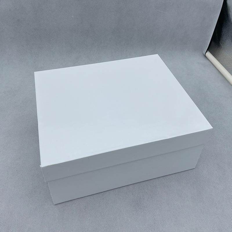 新款直销通用天地盖鞋盒纸盒小批量白盒彩盒黑盒加厚印刷包装盒马