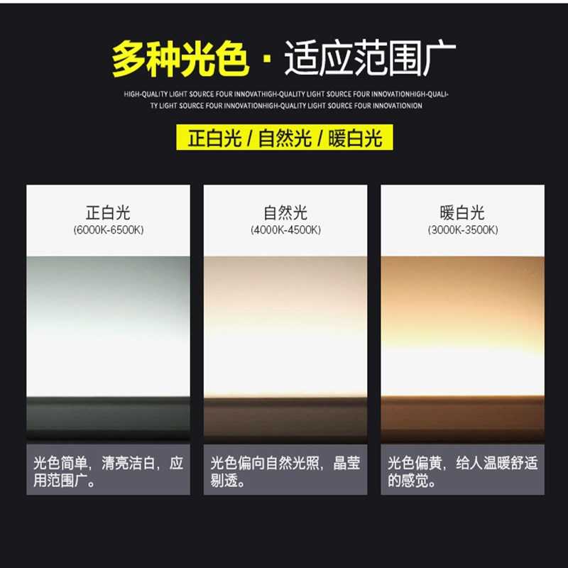 新款直销220V线性灯线槽软灯带装饰自粘贴片led线条灯展示柜背景