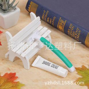 新款直销酒店一次性手动剃须刀 宾馆仿舒适一次性刮胡刀