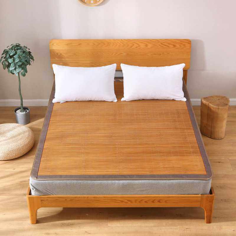 新款直销竹席凉席夏季1.5米1.8米床碳化双面席子藤席学生宿舍单双,床上用品,竹席,淘宝优惠券,粉丝福利购,淘宝优惠卷