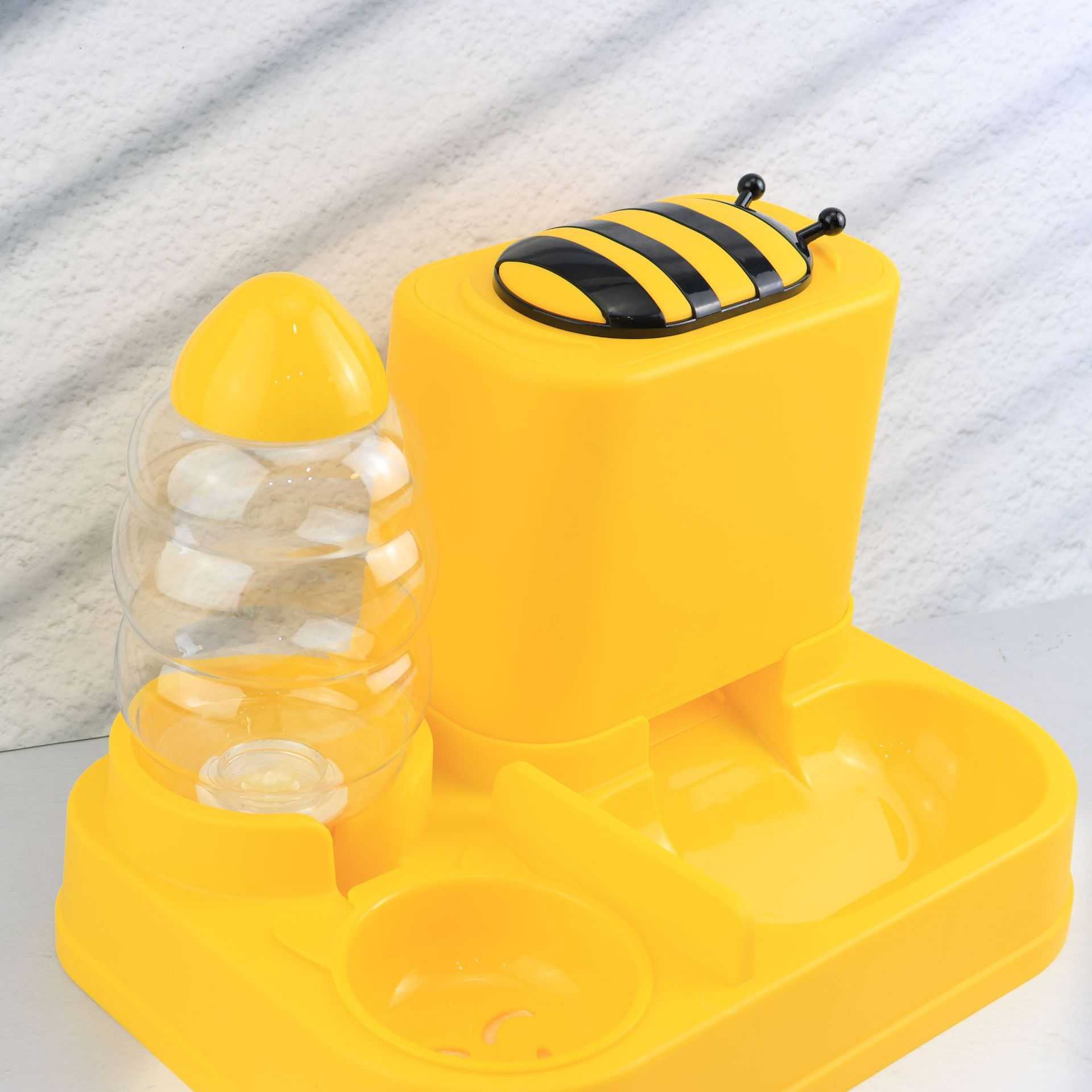 新款直销直发宠物自动饮水器猫咪喂食饮水盆狗粮多功能饮水机智能