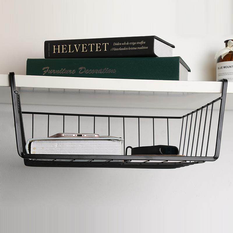 新款直销直供橱柜隔板衣柜下挂篮 置物架学生书桌挂架 日式家居用,收纳整理,书桌收纳置物架,淘宝优惠券,粉丝福利购,淘宝优惠卷