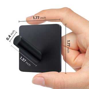 新款直销挂钩 跨境不锈钢挂钩粘钩Clothes hook衣钩免钉衣帽钩 粘