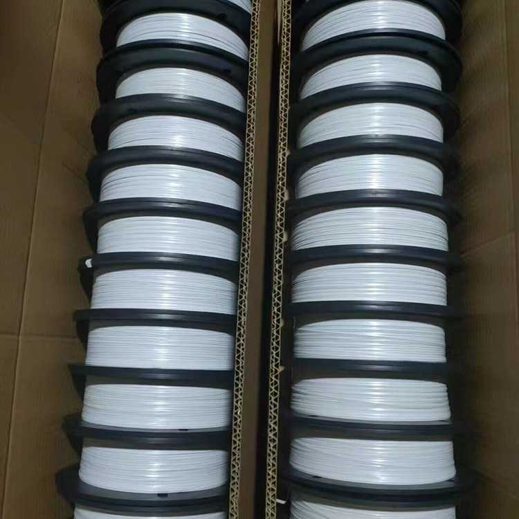 新款直销面包食品1000米机打扎丝大卷金银白色扎带捆扎线铁丝包装