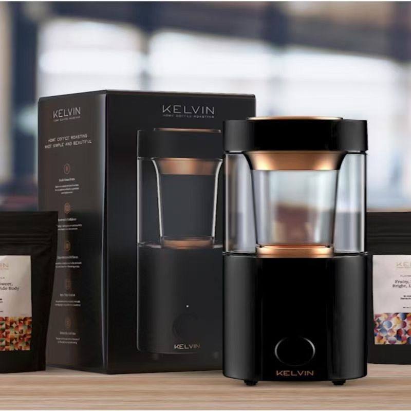 智能咖啡豆烘焙机小型咖啡豆全自动烘焙烘豆机家用热风Kelvin,厨房/烹饪用具,烘焙机,淘宝优惠券,粉丝福利购,淘宝优惠卷