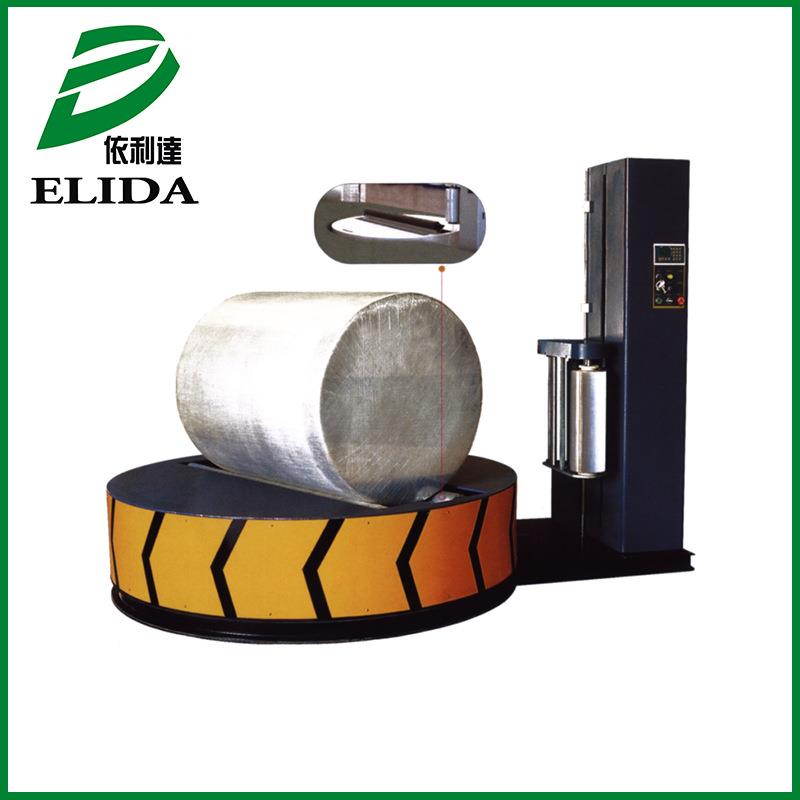 全自动滚筒式薄膜缠绕机薄膜裹包机AF-2000F圆筒拉伸膜缠绕包装机