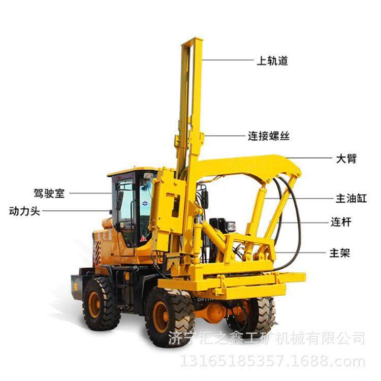 生产高速公路90波形护栏打桩机拔桩钻孔一体装载式打桩机厂家,五金/工具,环卫车/保洁车/清扫车,淘宝优惠券,粉丝福利购,淘宝优惠卷