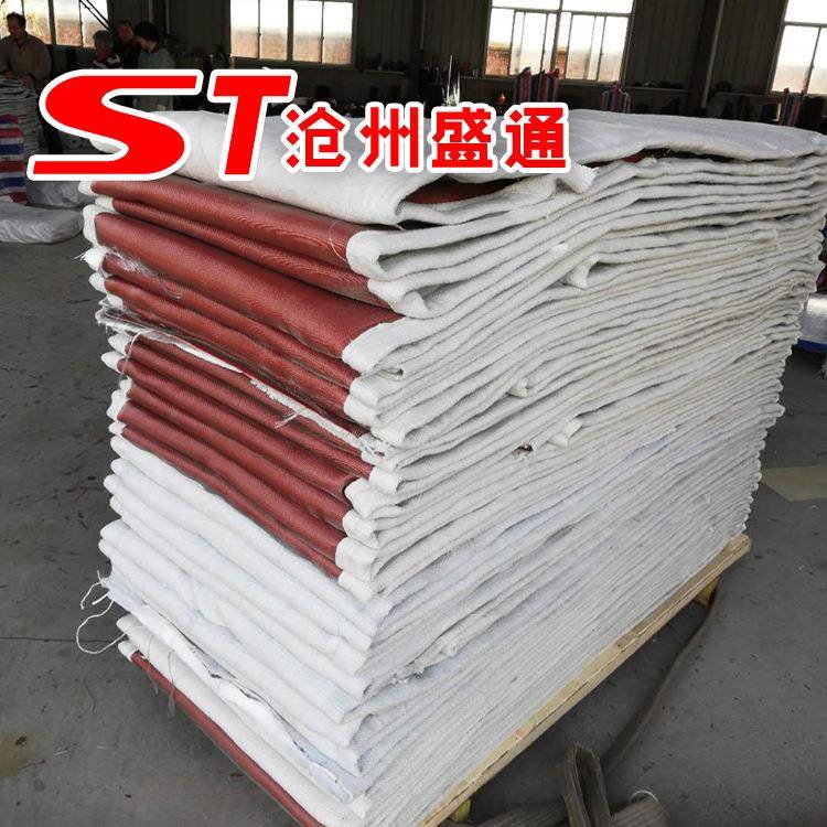 非金属膨胀节蒙皮 工业用玻纤织物钢丝网加强补偿器蒙皮