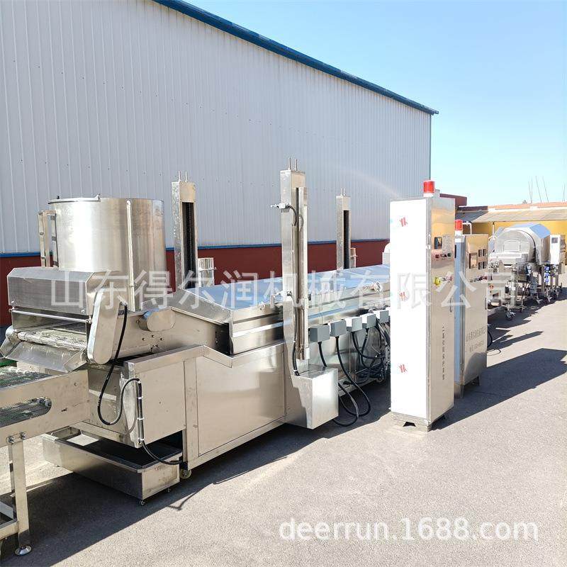 天妇罗螃蟹油炸机 小黄鱼上浆裹粉生产线 自动化操作 支持试机,清洗/食品/商业设备,休闲食品加工设备,淘宝优惠券,粉丝福利购,淘宝优惠卷