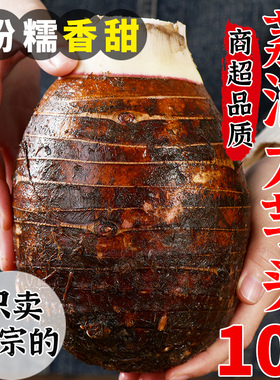 广西荔浦新鲜大芋头10斤整箱小芋头旗舰店正宗槟榔芋现挖毛芋头5