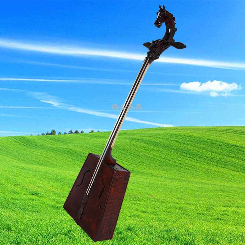 高档马头琴乐器 内蒙古乐器初学者马头琴厂家直销红木/黑檀指板马