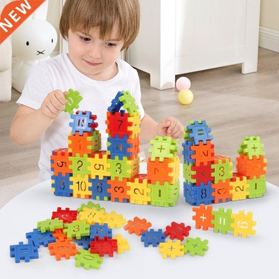 Montessori Building Blos Toys for Kids 2 to 4 Year Old Boy