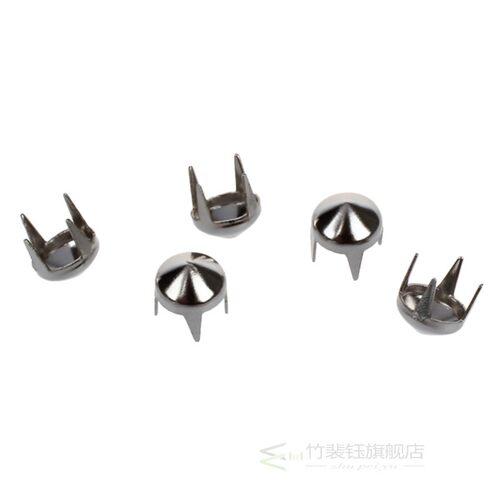 100 pcs Pyramids Rivets Gothic Punk Rivets Silver