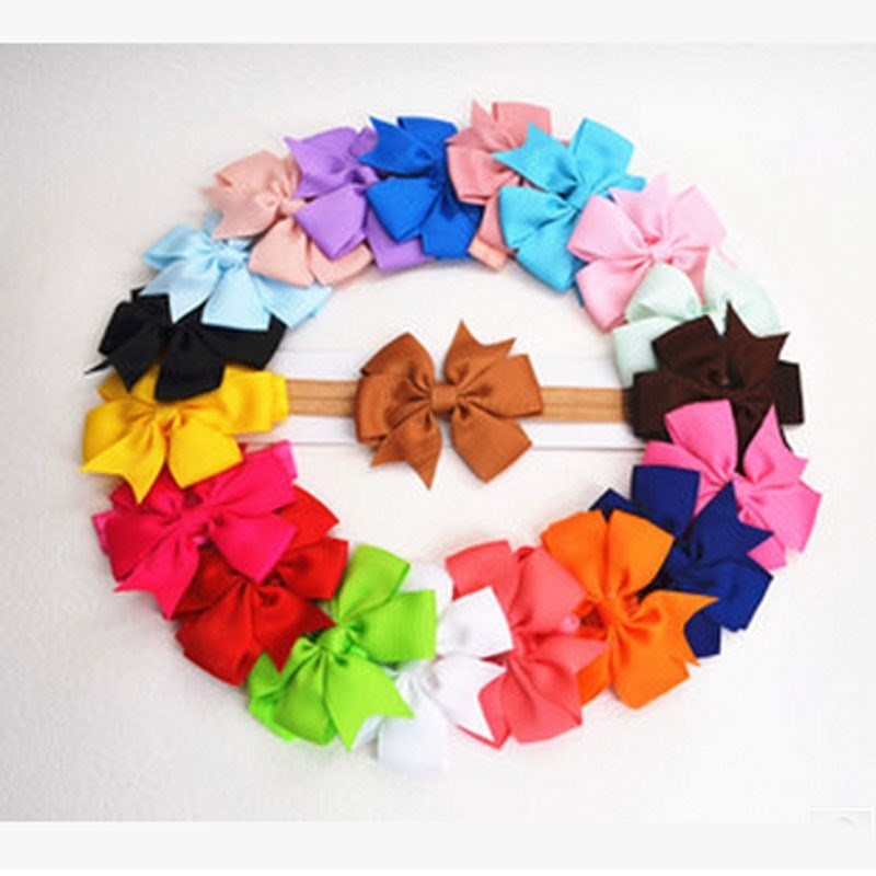 New Fashion Newborn Cute Baby Kid Boy Girl Hairband Bow Head