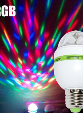 Full Color RGB 3W Led Lamps E27 Lampada Led Bulb AC 85-265V