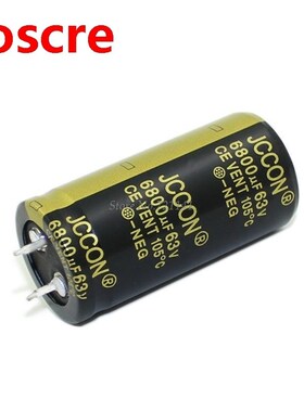 63V 6800uF 25X50mm 25x50 Aluminum Electrolytic Capacitor Hig