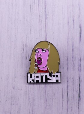 Katya Zamolodchikova Enamel Pin American Drag Queen Actor C