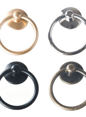 10 Pack Cabinet Knob Cupboard Drawer Pull Handle Dresser Rin
