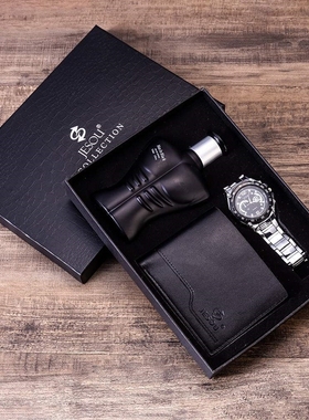 Watch wallet perfume gift box set for men boy dad 男礼物套装