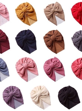 2022 Baby Stuff Accessories Baby Girl Hat With Bow Knot