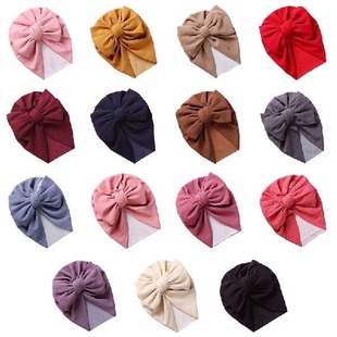 2022 Baby Stuff Accessories Baby Girl Hat With Bow Knot