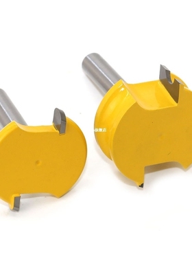 2 Pcs 8Mm Shank Canoe Flute And Bead Router Bit Set Woodwork