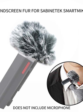 Windshield Outdoor fur wind shield Muff cover windscreen fo