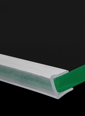 1M rubber glass shower door gap seal water retaining strip f