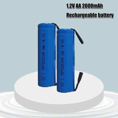 2020 New 1.2V AA battery 2600MAH 2A Ni MH Ni MH cell blue s