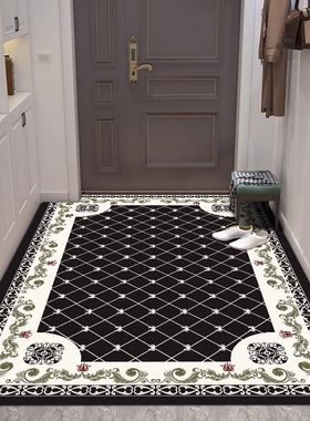 The floor mats enter the door door and the bedroom carpet ma