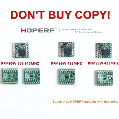 *RFM95 RFM95W RFM96W RFM98W wireless transceiver module Hope