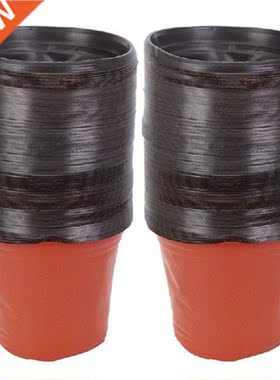 200 Packs Of Plaic Seedling Flower Pots, Two-Color Pots,