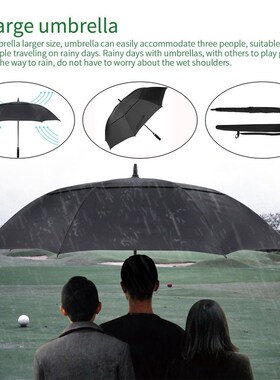 Extra Large Umbrella Injection Technics Fiberglass Golf Umbr