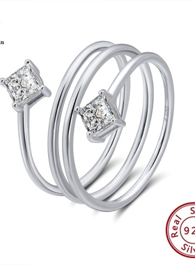 ORSA JEWELS Authentic 925 Sterling Silver Female Rings Uniq