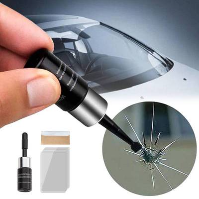 Automobile windshield repair kit tool auto glass Chip Crack