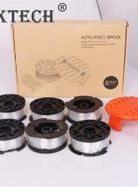 Weed Eater String Spool Line + Trimmer Cap&Spring Kit Fi