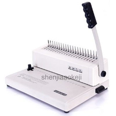 A4 Manual bookbinding machine rubber ring clamp binding mach
