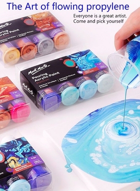 60ML Pigment Acrylic Paint Pouring Medium Silicone Oil For A