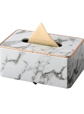 Marble Phnom Penh Tissue Box Desktop Toilet Napkin Tissue