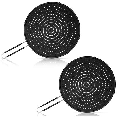Silicone Splatter Screen Pan Cover Splatter Guard Heat