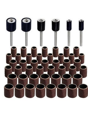 51pcs sanding sleeves sanding paper grinding wheel sanding d