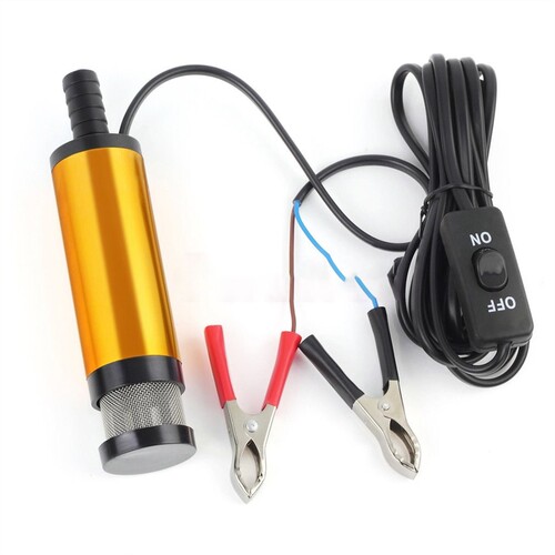 12V Car Submersible Diesel Fuel Water Oil Transfer Pump Cam
