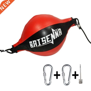 PU Punching Ball Pear Boxing Bag Training Reaction Speed Spe
