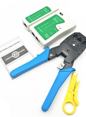 RJ45 RJ11 RJ12 CAT5 LAN Network Tool Kit Cable Tester Crimp