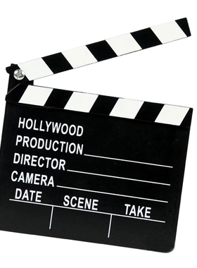 Movie Clapper Board Table Decoration Hollywood Partie